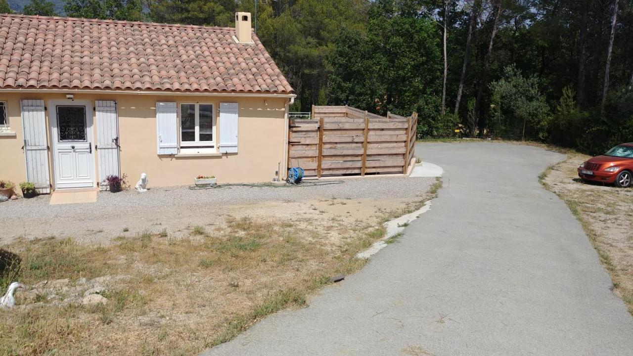 Charmante Maison Climatisee Avec Piscine Draguignan Extérieur photo