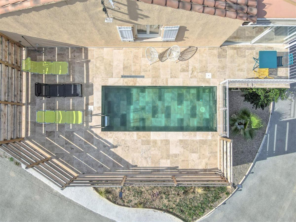 Charmante Maison Climatisee Avec Piscine Draguignan Extérieur photo