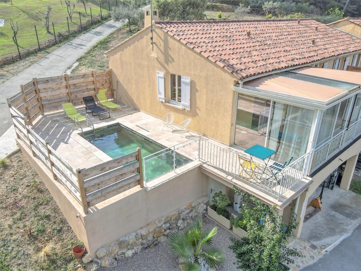 Charmante Maison Climatisee Avec Piscine Draguignan Extérieur photo